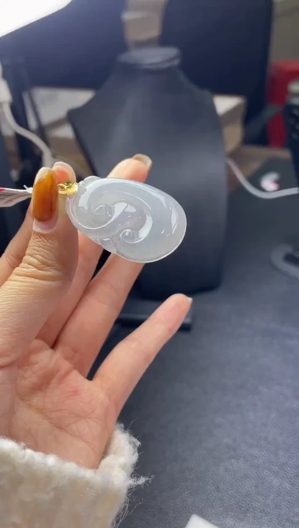 18K金镶嵌定制翡翠DDJ44151