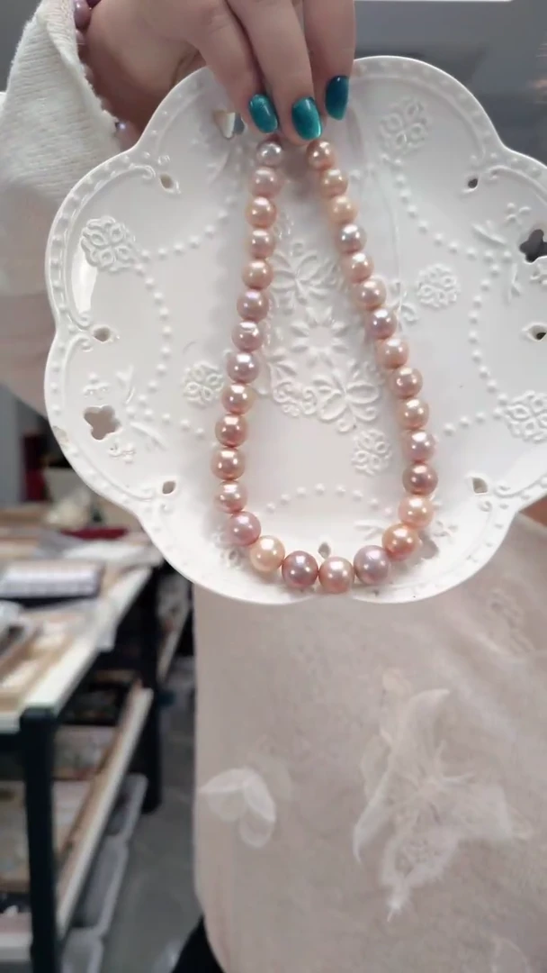 颈饰未镶嵌淡水珍珠1415珍珠项链