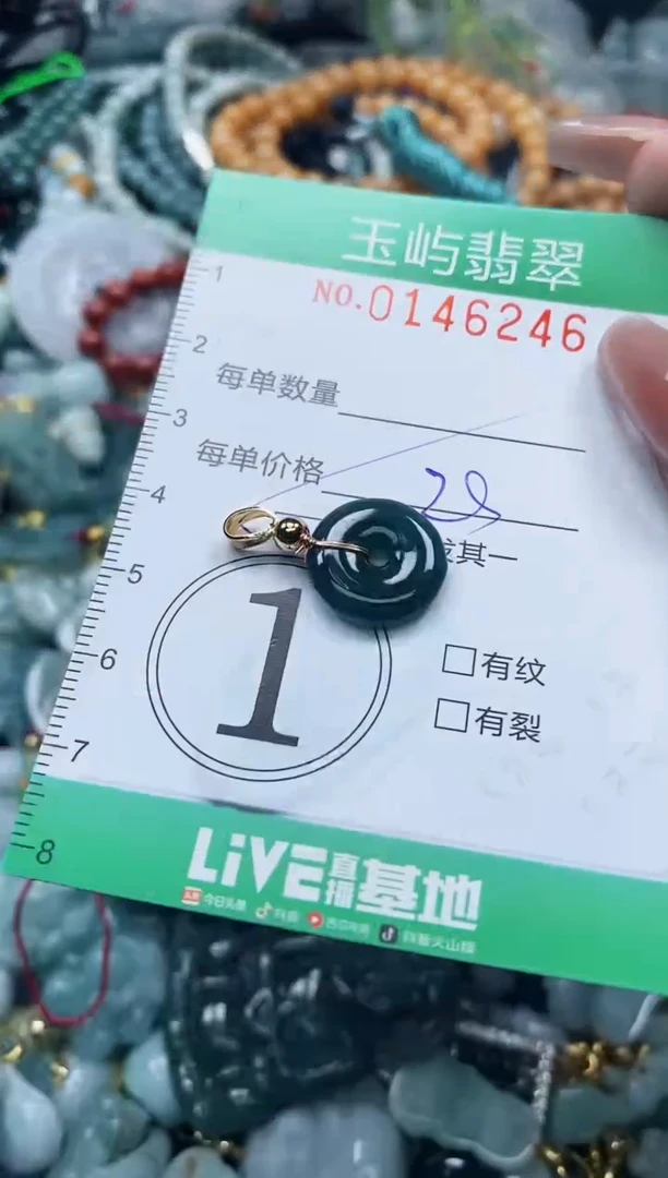 翡翠未镶嵌颈饰闪购0146246多样性发其一