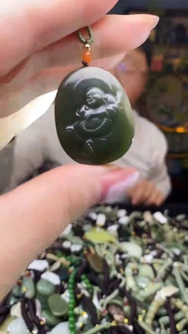 颈饰未镶嵌和田玉多样性发货，拍一发一