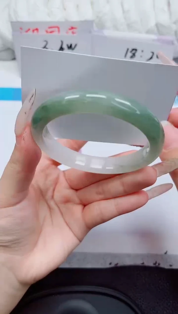 未镶嵌手镯石英质玉285-58/59