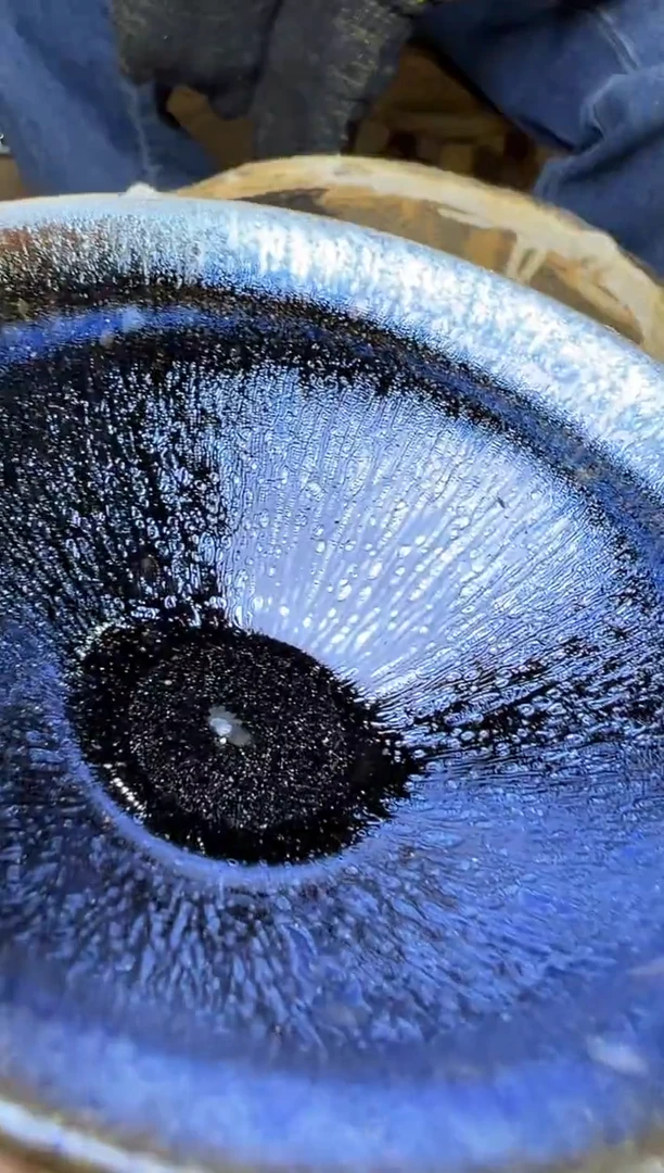 茶盏46朱秋敏龙窑开窑现场580