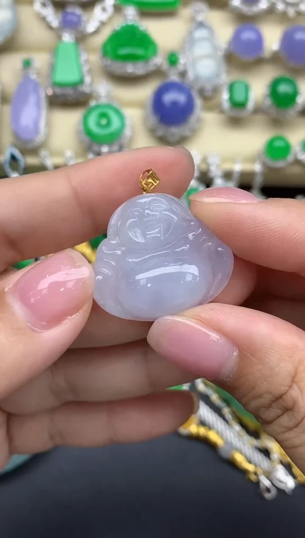 【闪购商品】翡翠颈饰18K金镶嵌482-中国好珍宝