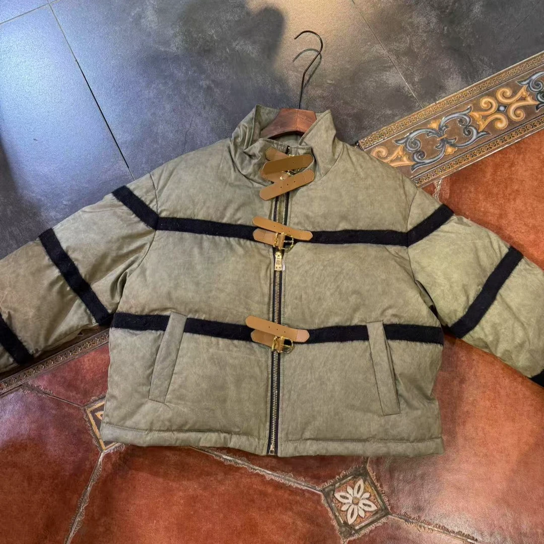 【CY】 83649-E  2024冬季新款时尚轻奢鹅绒服外套