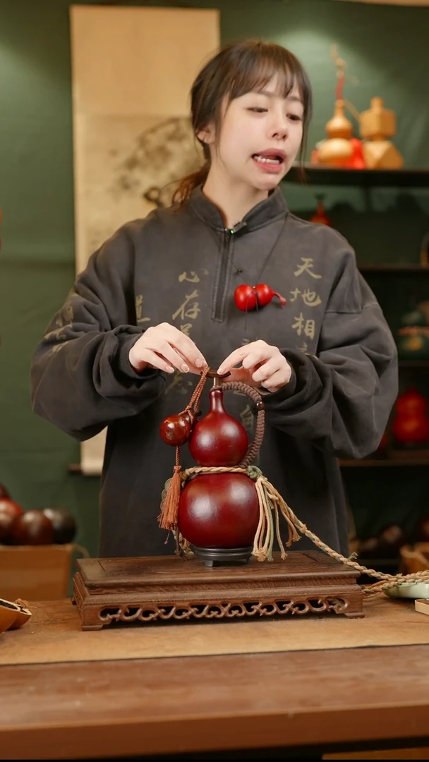 65号精品天然大漆酒葫芦一物一拍~