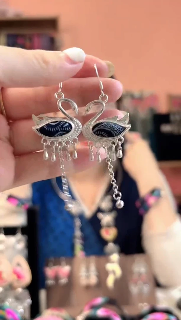 织绣艺枝独绣手工饰品297