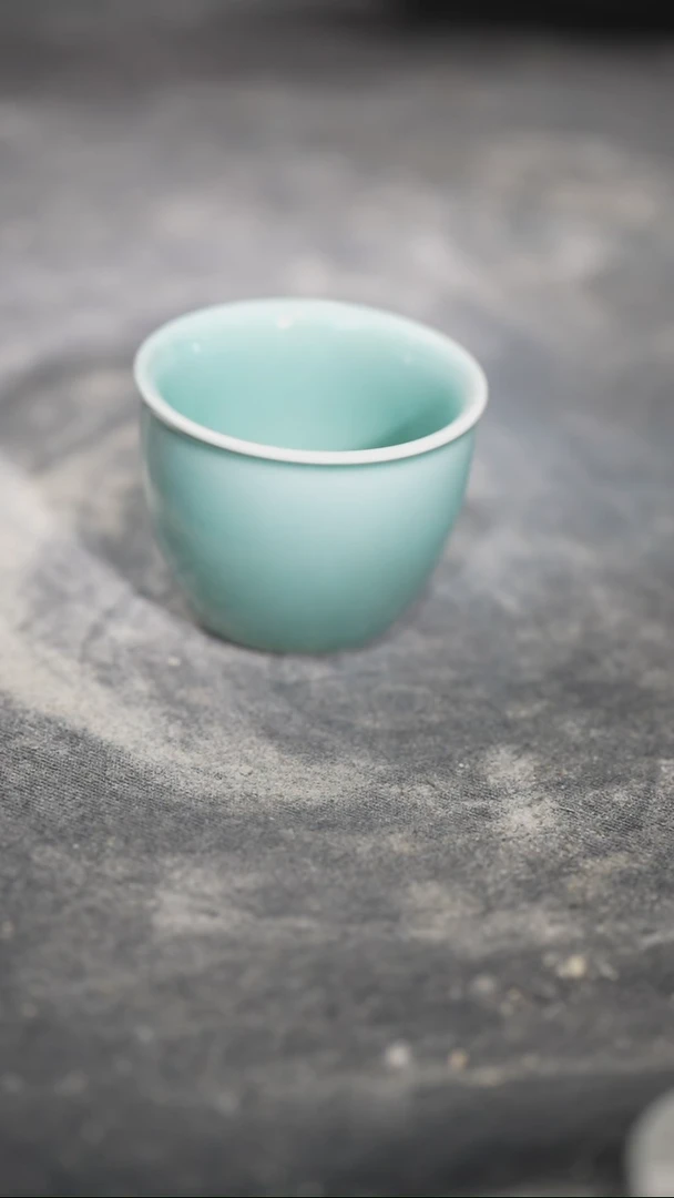 浪鬼家釉绘柴烧系列杯