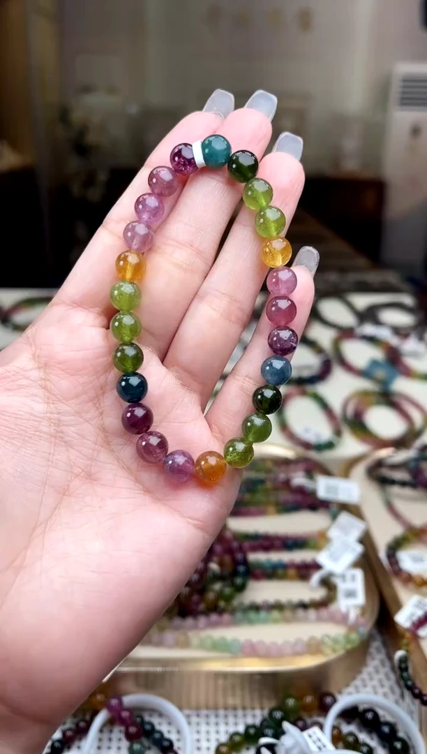 【闪购商品】碧玺/未镶嵌7mm+碧玺单圈多样性发货