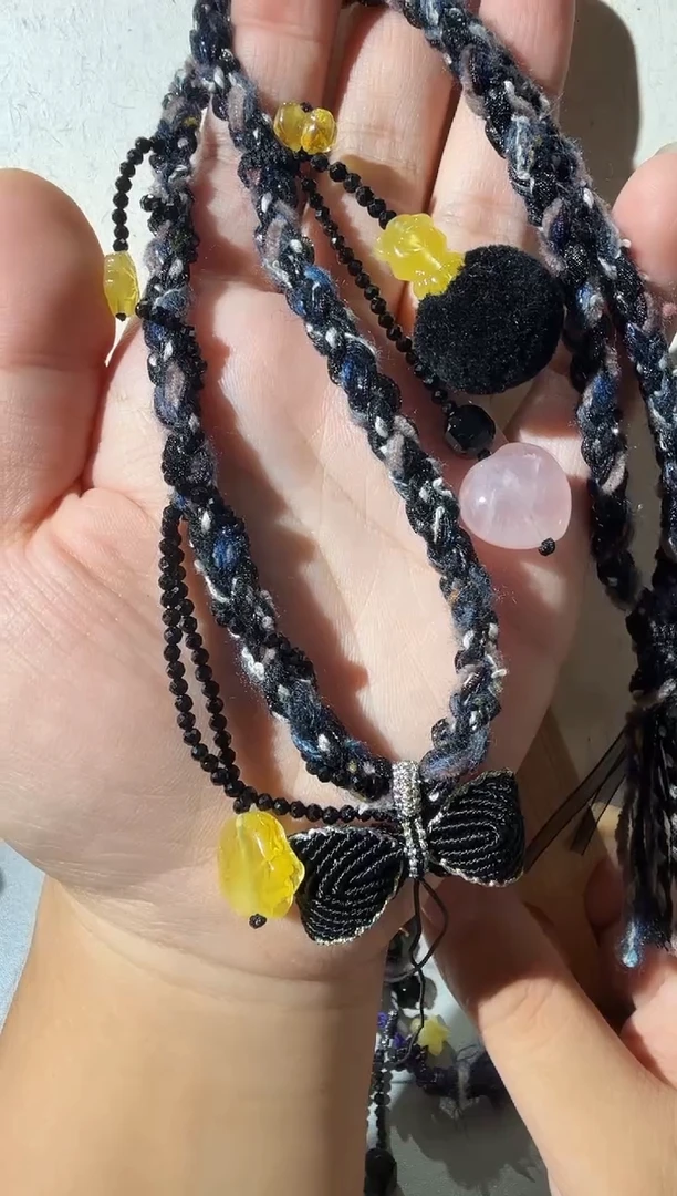 琥珀项链未镶嵌琥珀项链