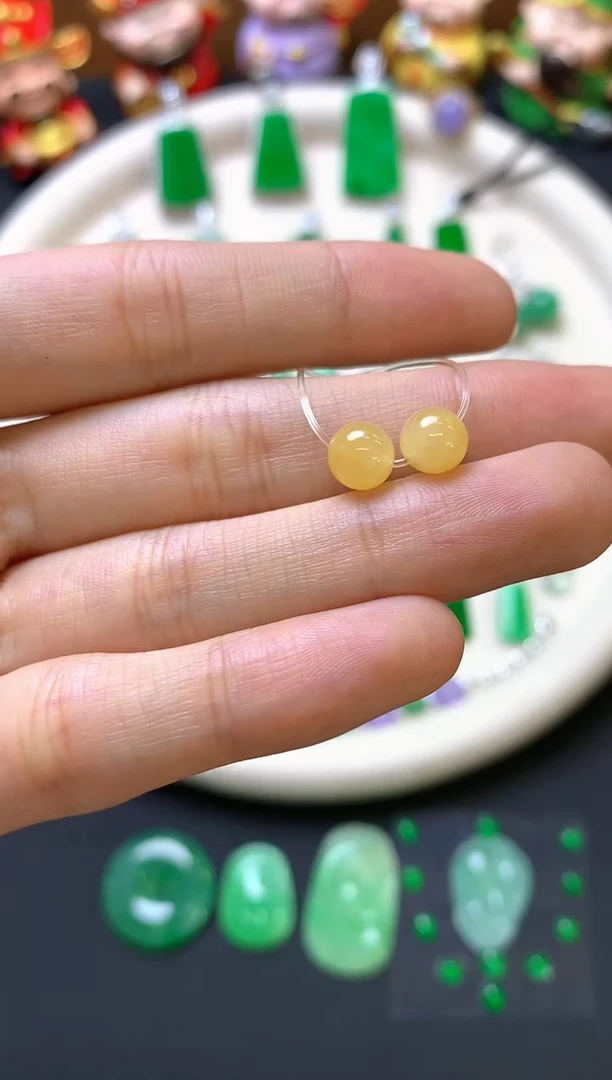 定制翡翠未镶嵌裸石（镶嵌定制）