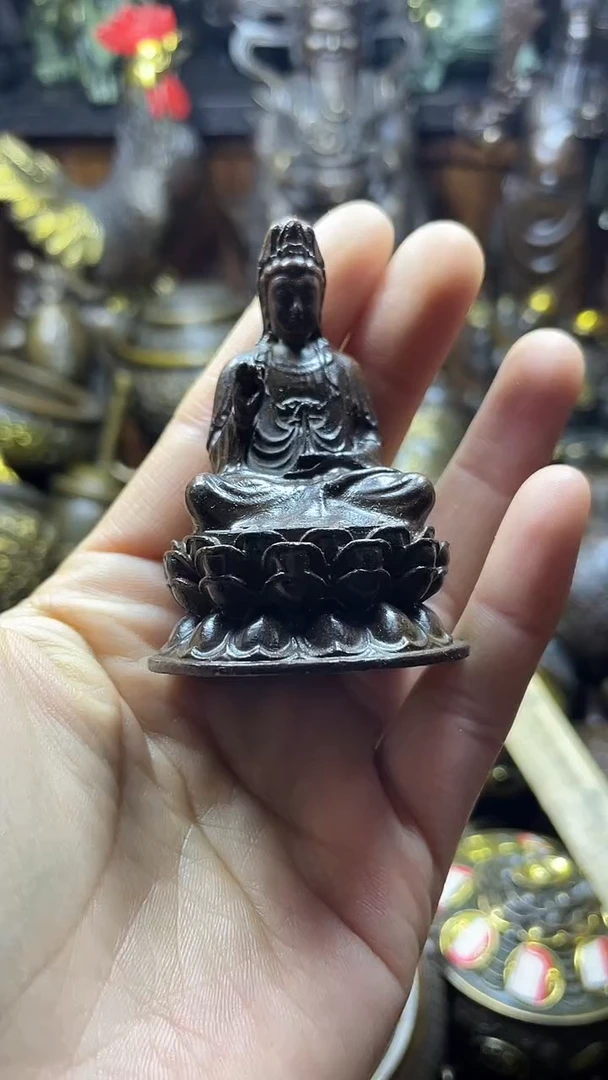 闪购链接，点击下单，有运费险，铜摆件