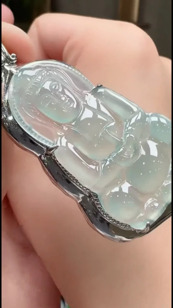 吊坠(不含链)未镶嵌翡翠天然A货翡翠多样性发一