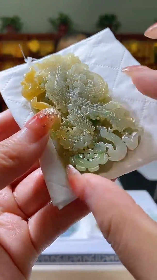 【闪购商品】定制翡翠未镶嵌15/0207/W/凤凰