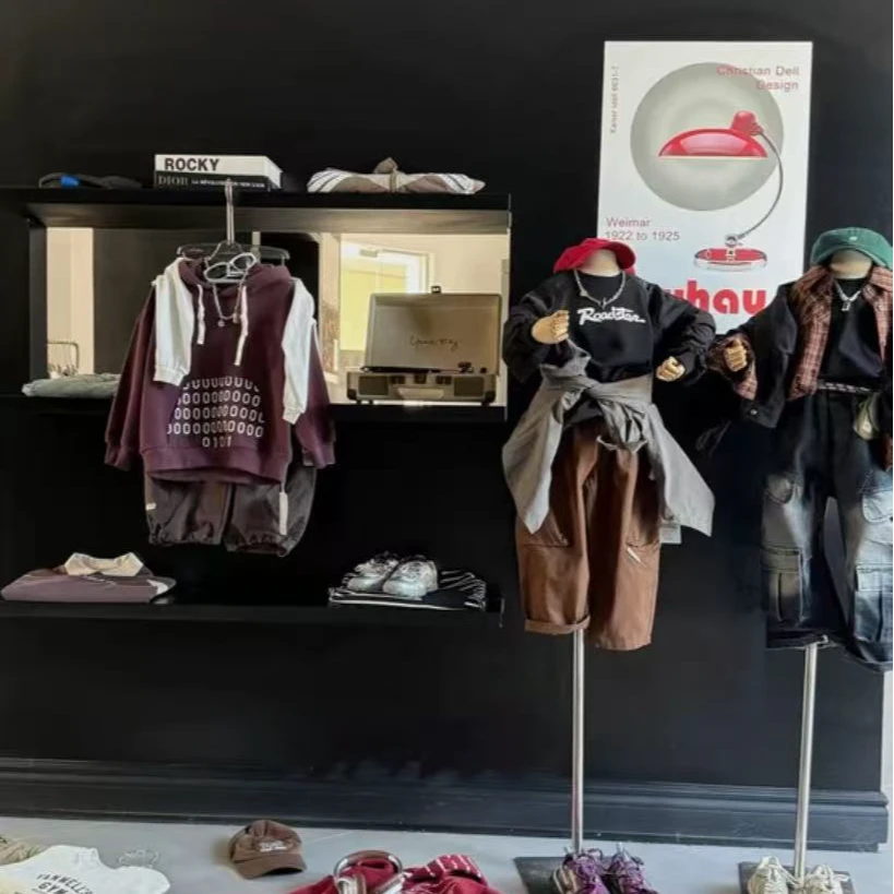 【H000现货库存】韩版时尚百搭潮流男女童服饰不退不换以直播间为准