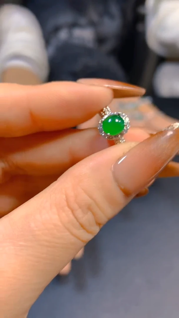 【闪购商品】翡翠戒指未镶嵌0766630106多样性发一