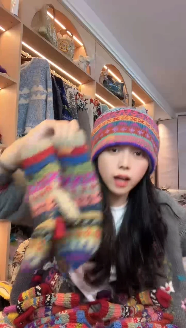 羊毛S****e百羊毛五指手套A684