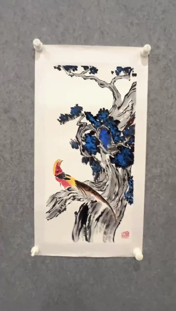 国画娄茗-2平尺-国画作品