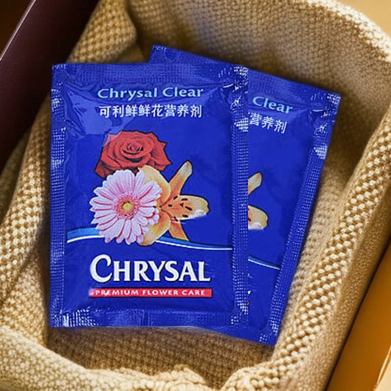 鲜花保鲜剂 荷兰可利鲜鲜花保鲜剂保鲜液营养液 家用保鲜剂小袋装