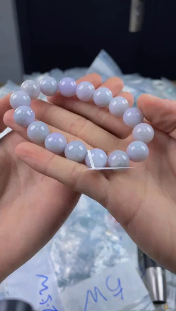 未镶嵌手链翡翠珠串