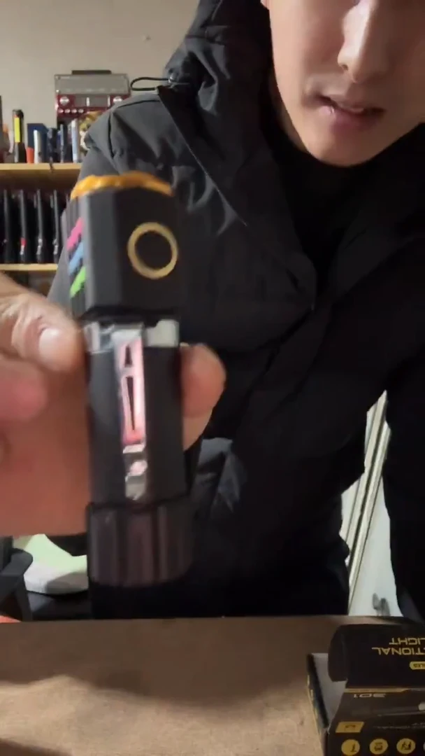 合金三眼怪带彩条一套