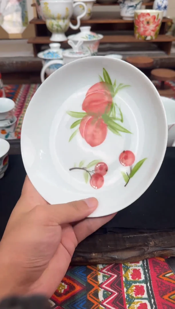 瓷片陶瓷景德镇高温釉下陶瓷清仓浮力价