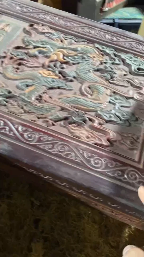 香榧木（1个闷包黑黑色双龙超大型盒子链接）