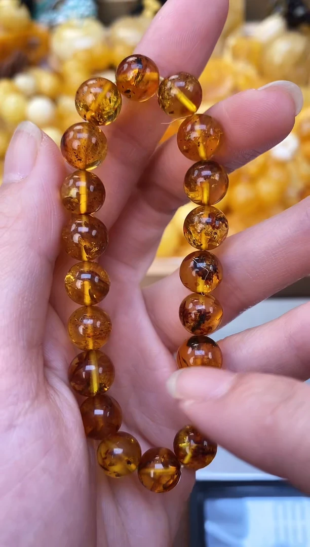 裸石琥珀未镶嵌天然琥珀蜜蜡多样性发一