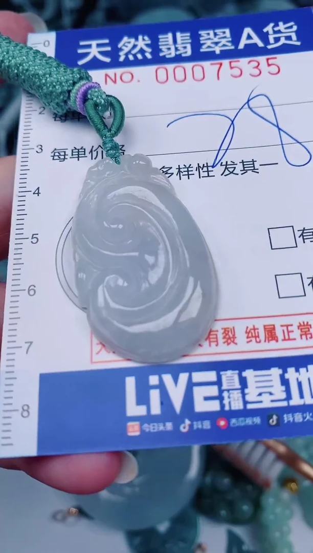 颈饰未镶嵌翡翠00007535