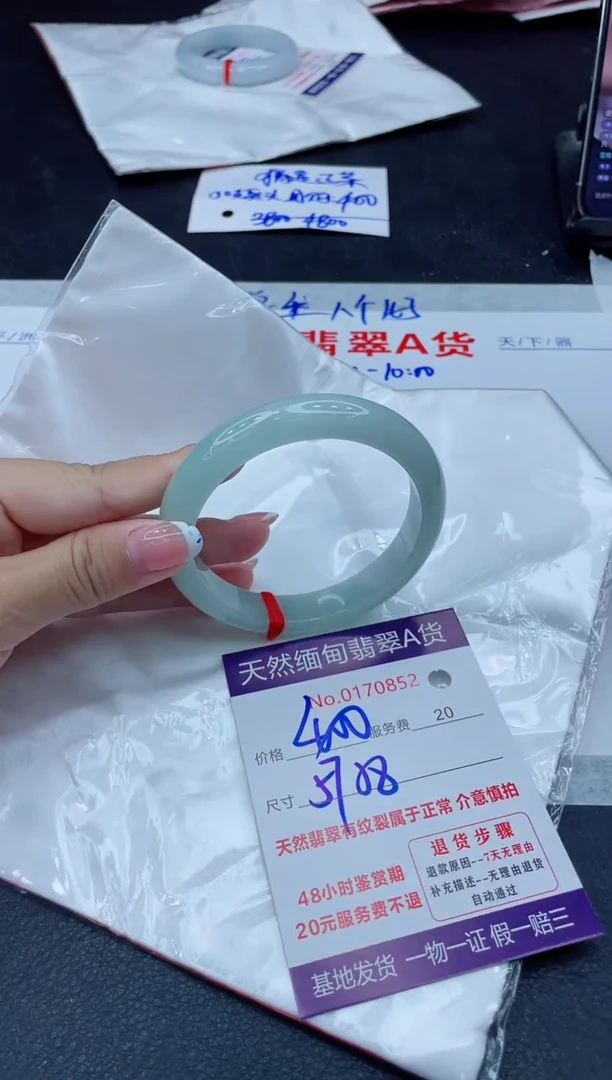 未镶嵌手镯翡翠400.00000