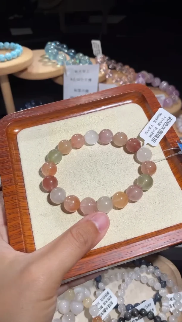 未镶嵌手链水晶3号多样性发一A10+