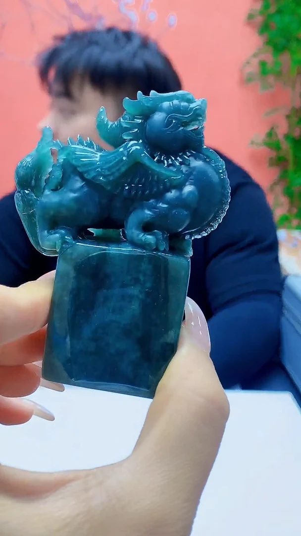 未镶嵌定制翡翠5060ty-毛货挂件203