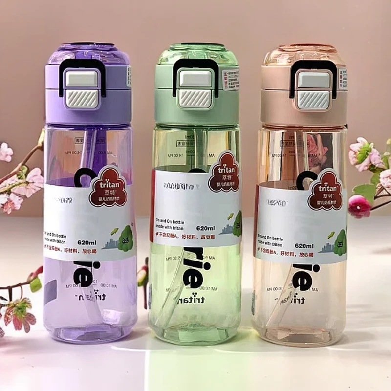 2428号希家 Tritan材质轻氧麦克水杯620ml
