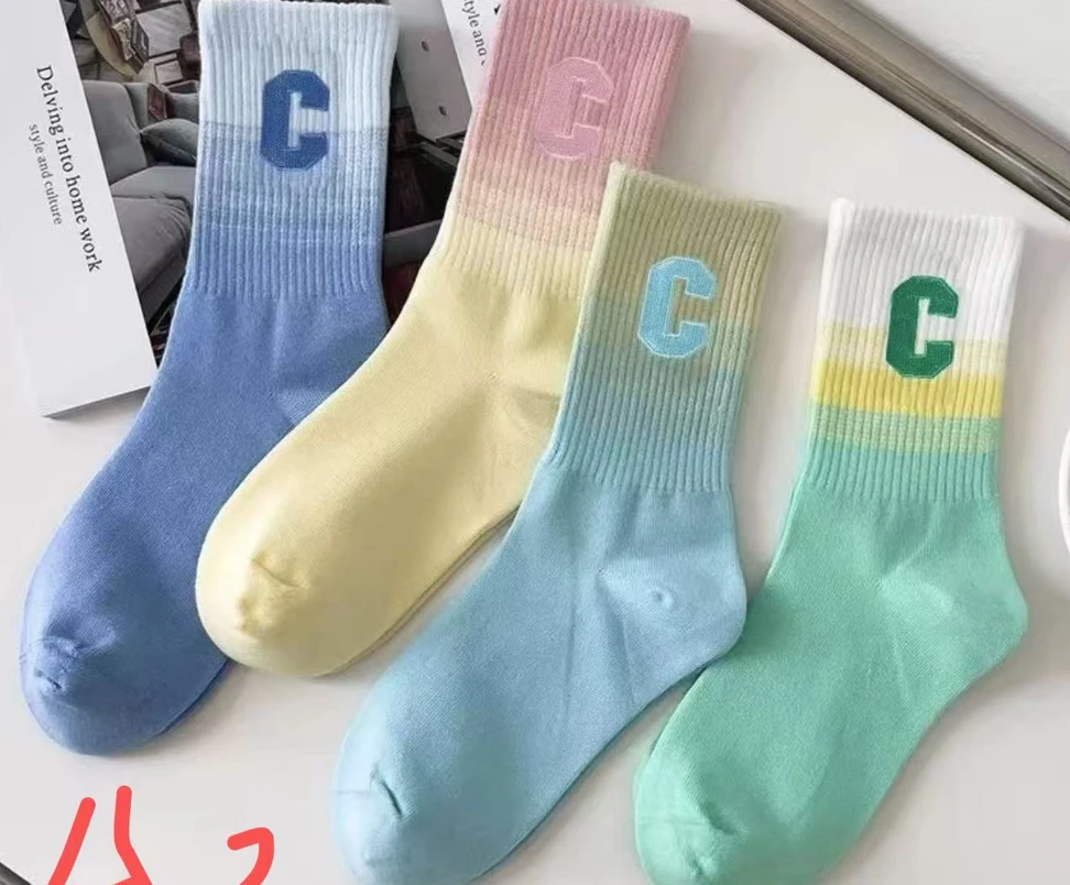 【袜子-大C款-十双装】柔软亲肤透气袜子套装