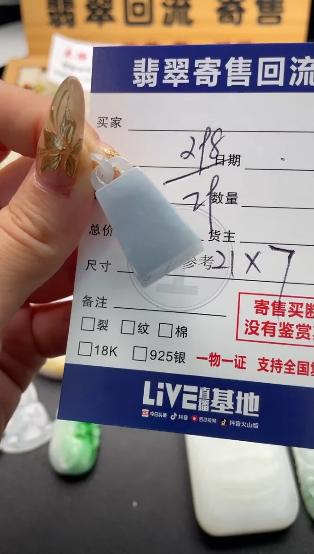 颈饰未镶嵌翡翠10146956