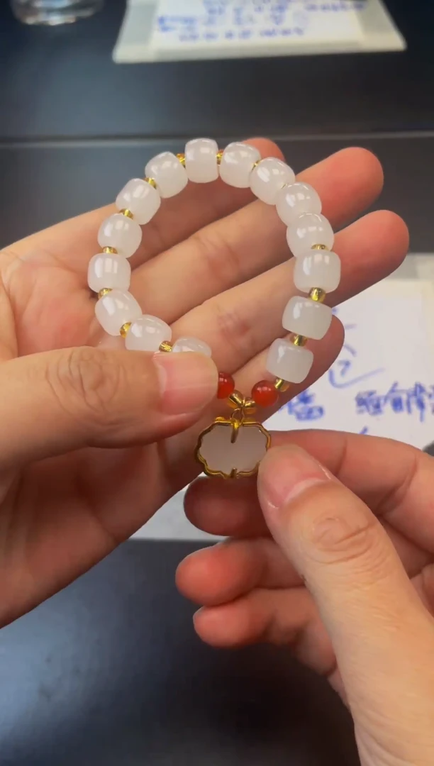 玛瑙/玉髓手链未镶嵌玛瑙手串1