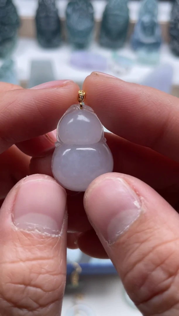 颈饰未镶嵌翡翠天然翡翠A货