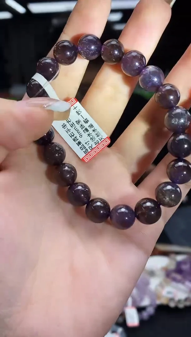未镶嵌堇青石手串手串
