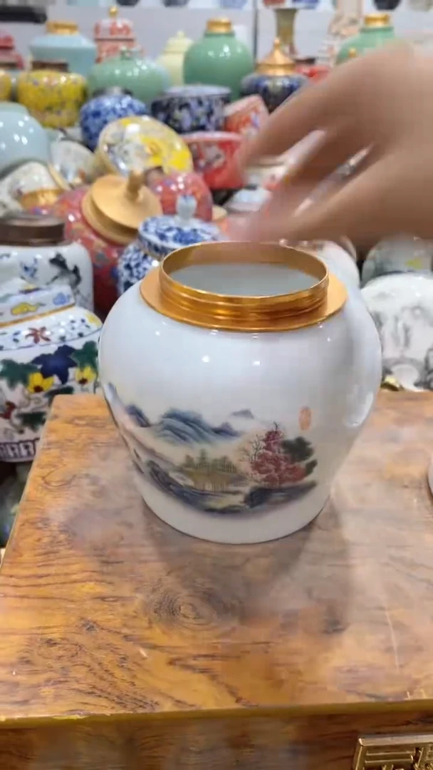 摆件茶叶罐密封罐储存罐