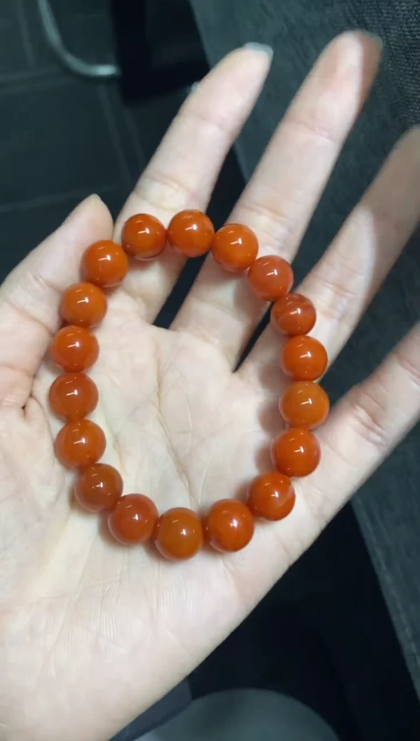 南红玛瑙手串未镶嵌（静）南红手串