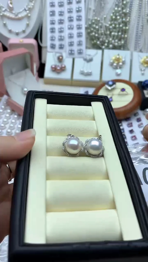 吊坠(不含链)银S925镶嵌淡水珍珠多样性发其一