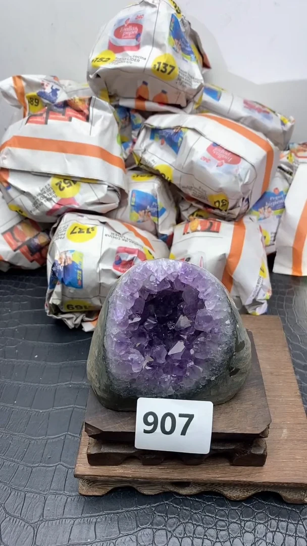 【闪购商品】紫晶1未镶嵌907号摆件