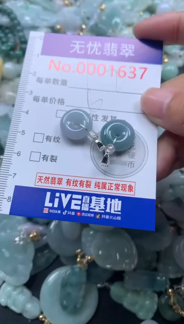 颈饰未镶嵌翡翠1637