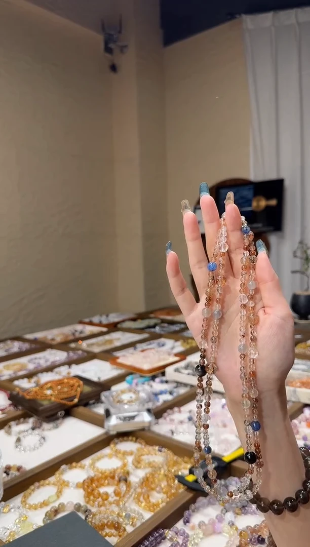 水晶摆件未镶嵌万贯三圈