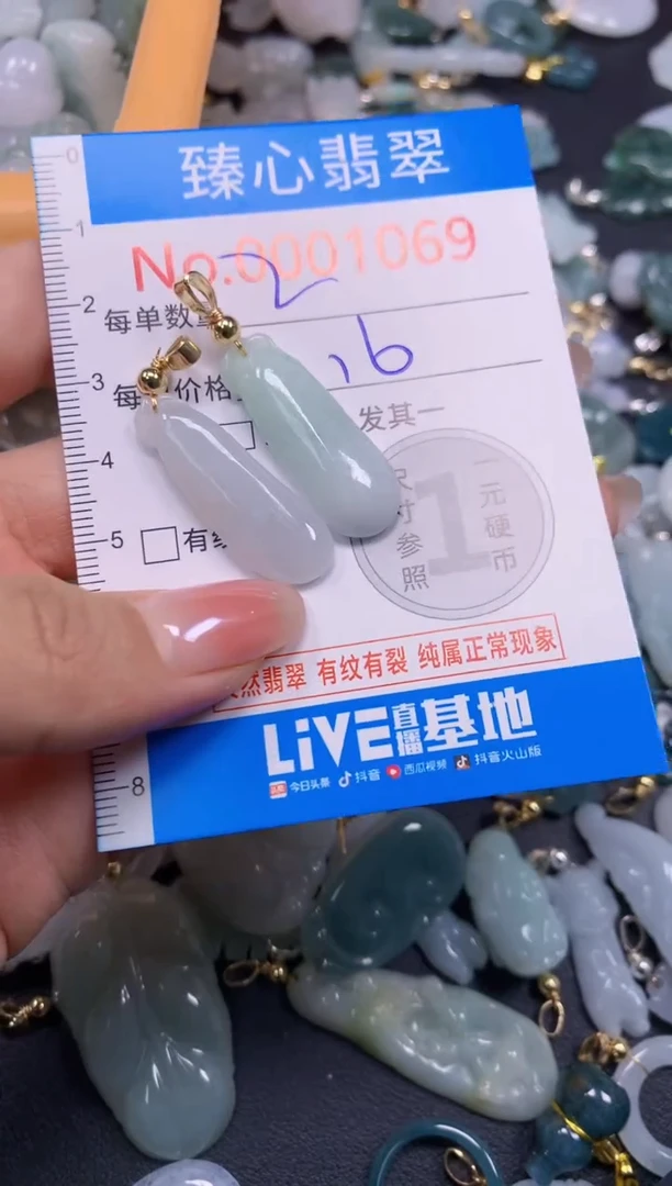颈饰未镶嵌翡翠1069