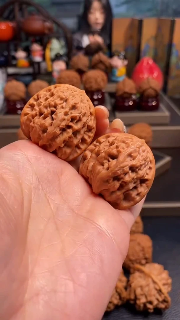 【闪购商品】文玩核桃把件H868霞云岭39