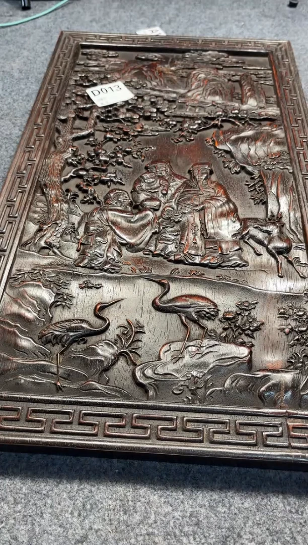 【闪购商品】花梨木类拆件雕刻板 以直播间截图为准D013