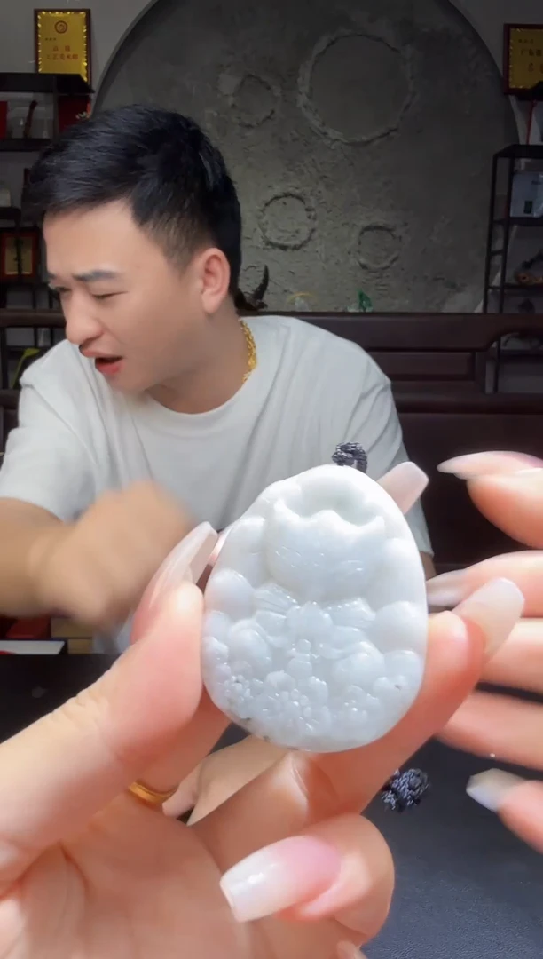 翡翠未镶嵌吊坠(不含链)g7