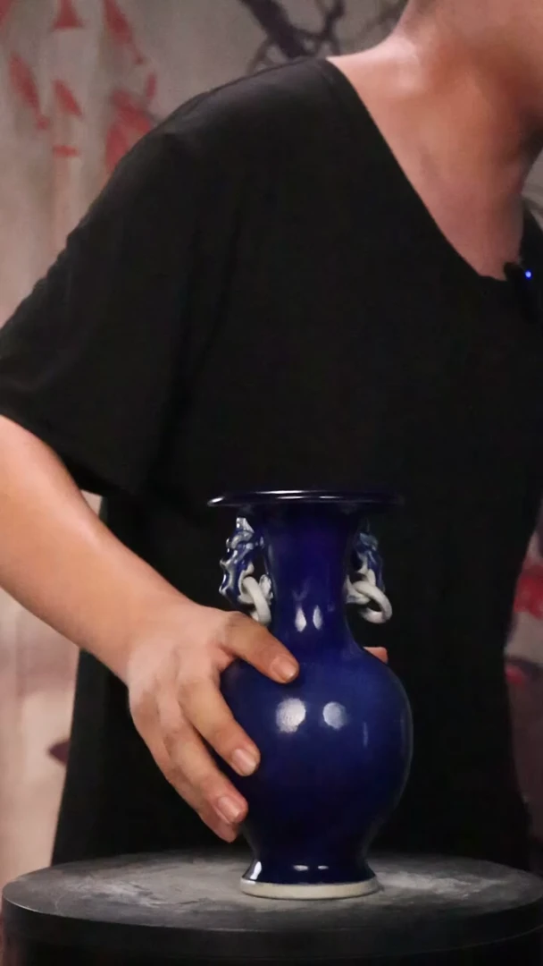 瓷片少年渡钧 钧瓷私藏蓝