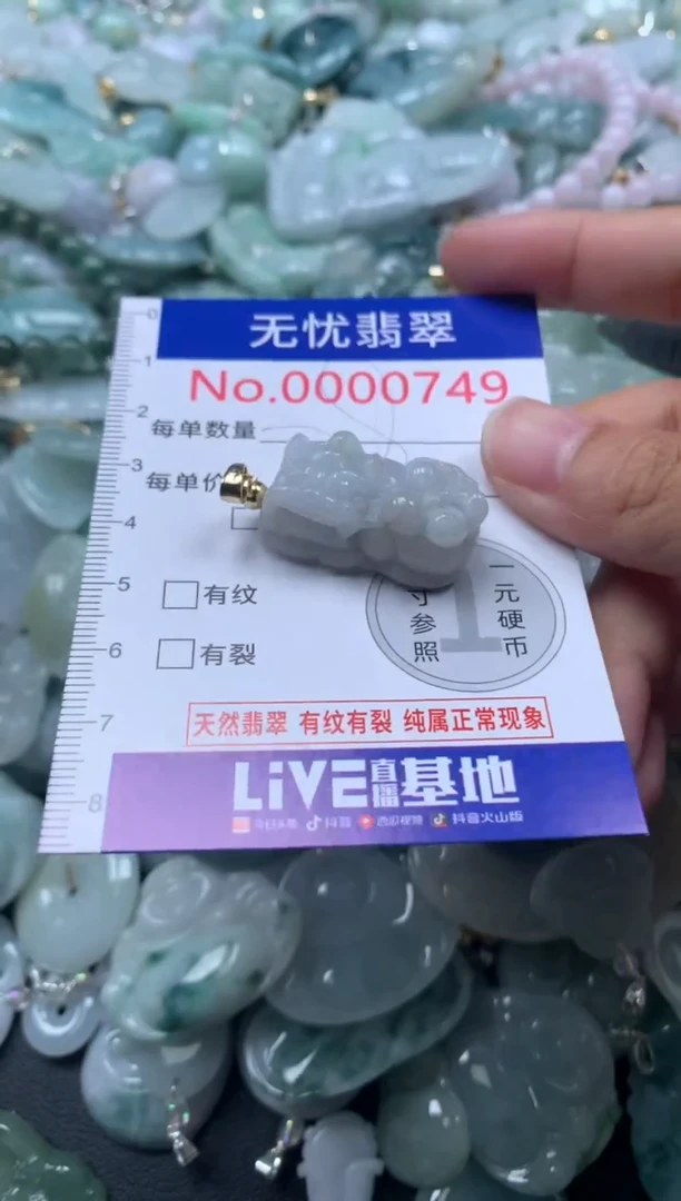 颈饰未镶嵌翡翠749