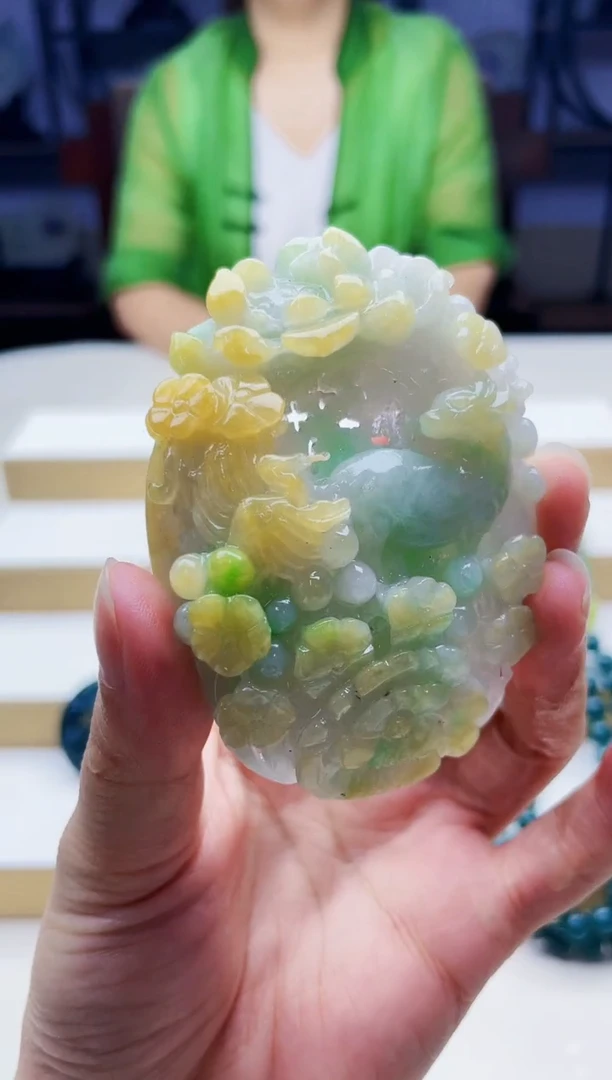 未镶嵌定制翡翠毛货09160282
